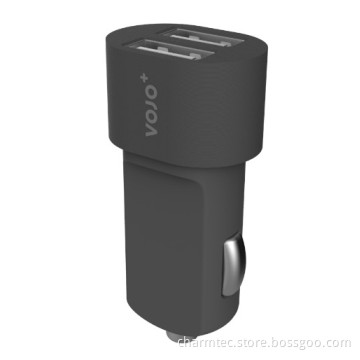 Luminous Dual-Port USB Car Charger for Smartphone, Digital Devices